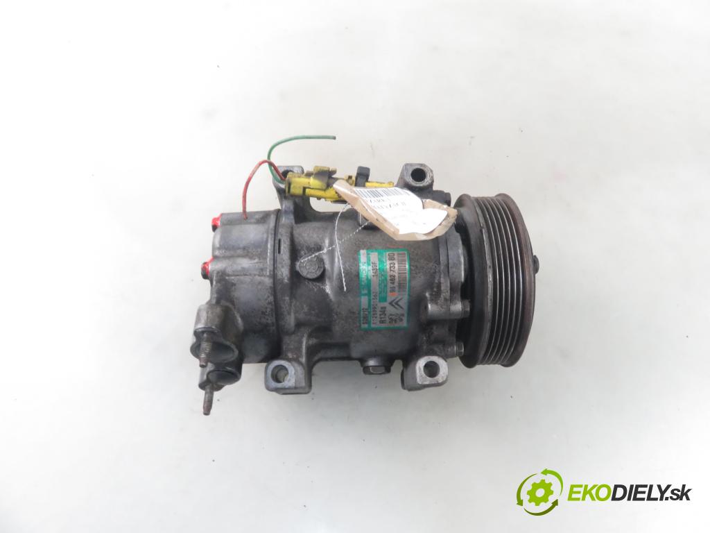 CITROEN C3 I (FC_) HB 2003 54,00 1.4 i - KFV (TU3JP) 1360,00 KOMPRESOR: klimatizace 9646273380 (Kompresory)