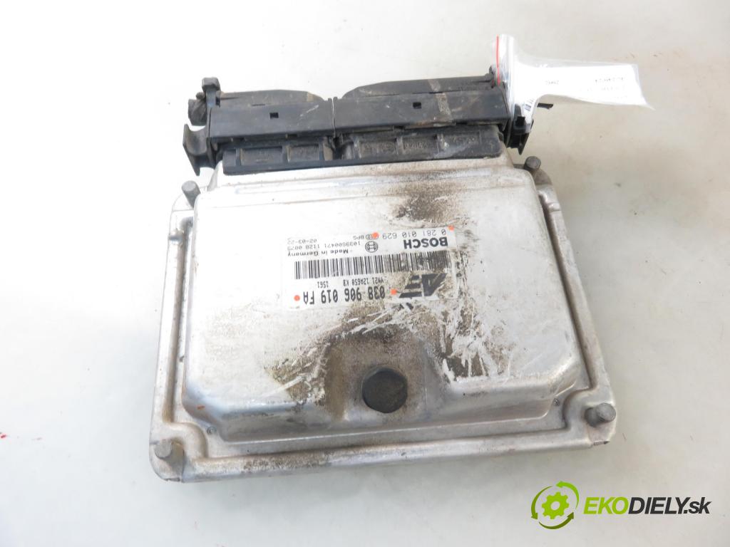 FORD GALAXY (WGR) MINIVAN 2002 85,00 1.9 TDI PD 115 - AUY 1896,00 Riadiaca jednotka Motor 038906019FA ; 0281010629