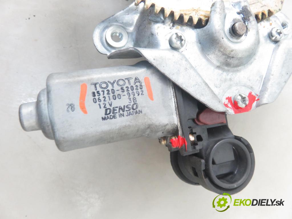 TOYOTA YARIS (_P1_) HB 2000 50,00 1.0 VVT- i 68 - 1SZ-FE 998,00 mechanismus oken 8572052020 ; 0621009992
