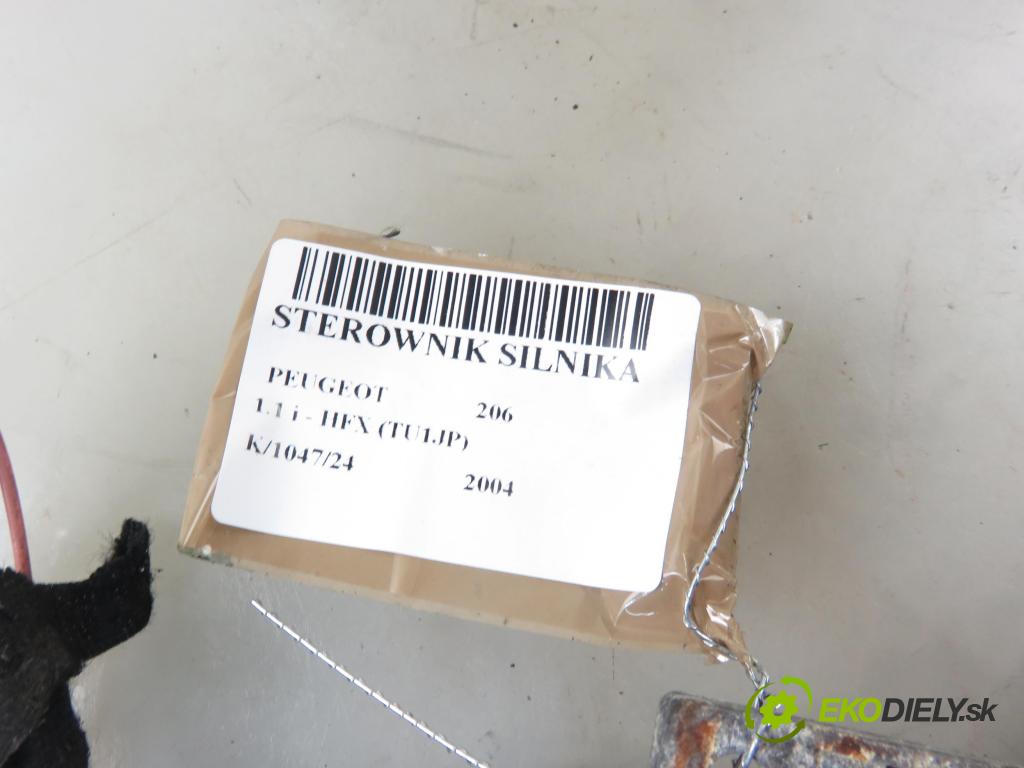 PEUGEOT 206 liftback (2A/C) HB 2004 440,00 1.1 i - HFX (TU1JP) 1124,00 Riadiaca jednotka Motor IAW48P276 ; 9648620880