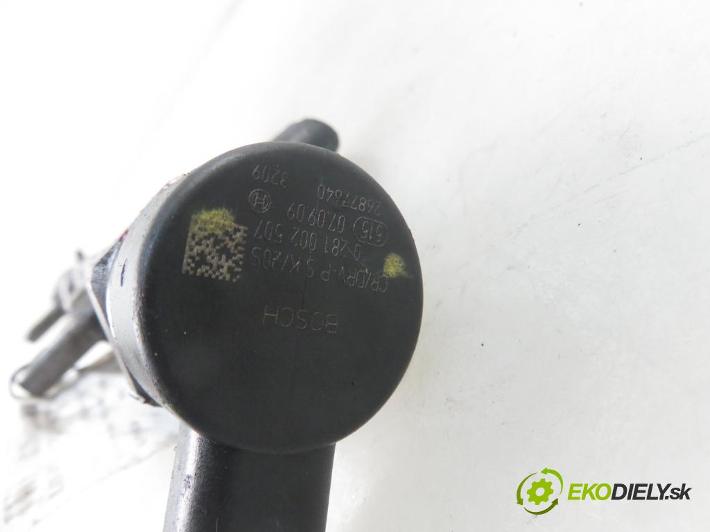 FIAT FIORINO nadwozie zamknięte / kombi (225_) FURGON 2009 55,00 1.3 D Multijet 1248,00 Lišta vstrekovacia 0281002507 ; 0281002903 (Vstrekovacie lišty)