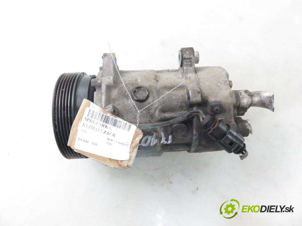 VW BORA Variant (1J6) KOMBI 2002 74,00 1.9 TDI - AXR 1896,00 KOMPRESOR: klimatizace 1J0820803K (Kompresory)