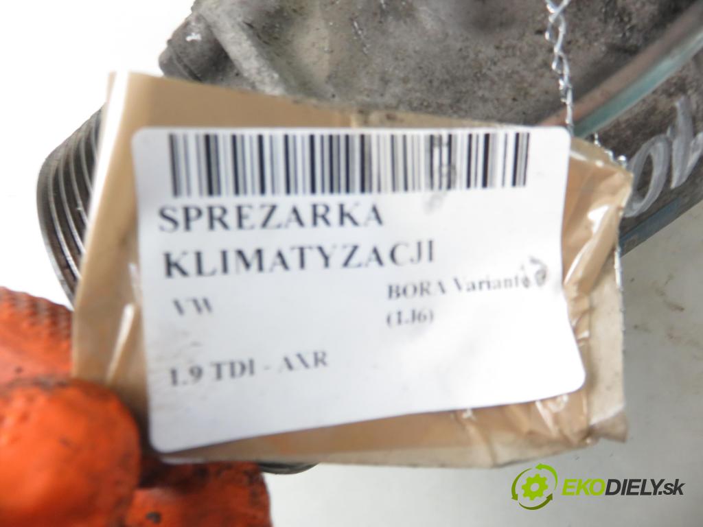 VW BORA Variant (1J6) KOMBI 2002 74,00 1.9 TDI - AXR 1896,00 KOMPRESOR: klimatizace 1J0820803K (Kompresory)