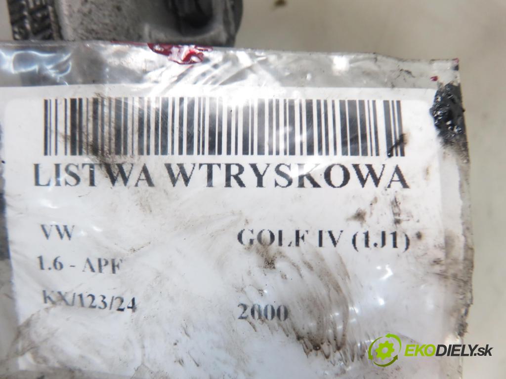 VW GOLF IV (1J1) HB 2000 74,00 1.6 - APF 1595,00 Lišta vstrekovacia 036133319AK ; 036133319 (Vstrekovacie lišty)