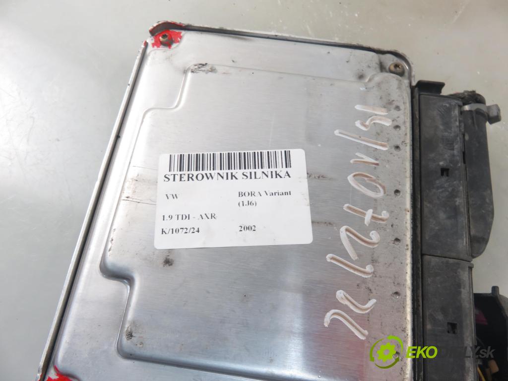 VW BORA Variant (1J6) KOMBI 2002 74,00 1.9 TDI - AXR 1896,00 Riadiaca jednotka Motor 038906019CR ; 0281010663