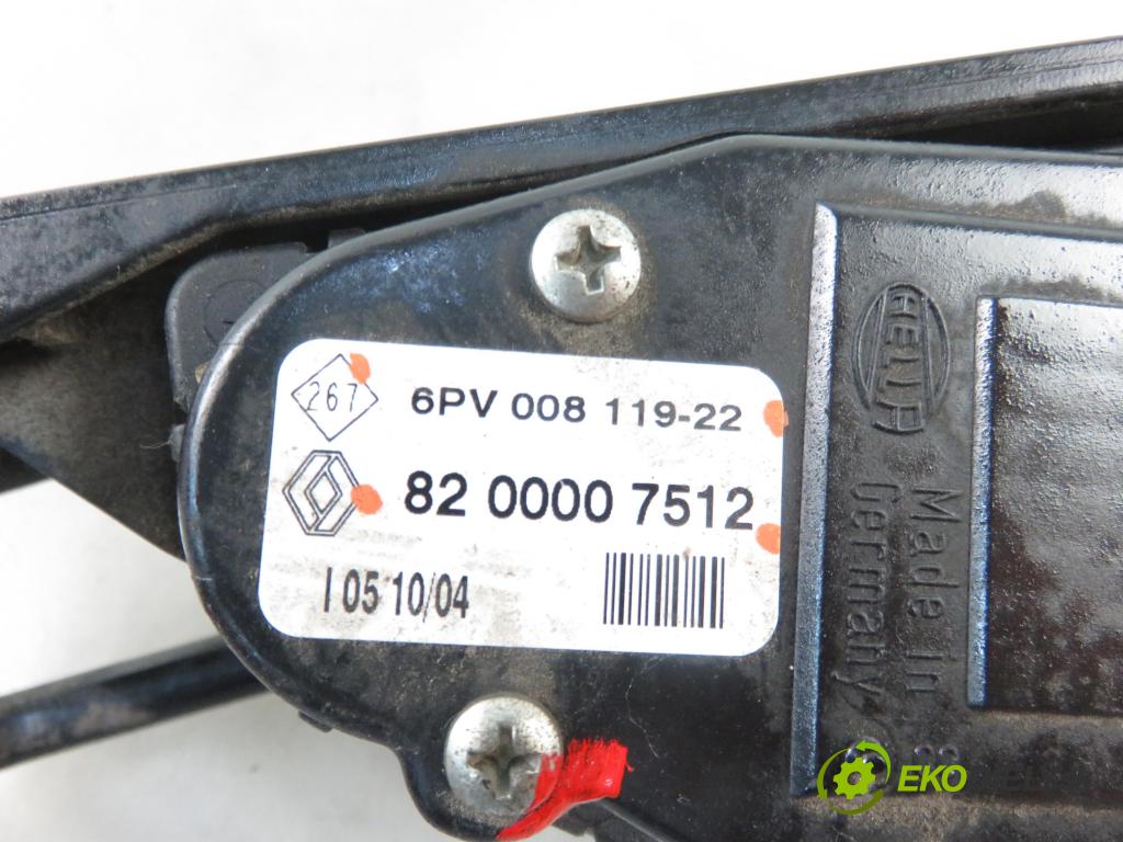 RENAULT ESPACE IV (JK0/1_) VAN 2004 85,00 1.9 dCi 116 - F9Q 820 1870,00 Potenciometer plynu 8200007512 ; 6PV00811922 (Pedále)
