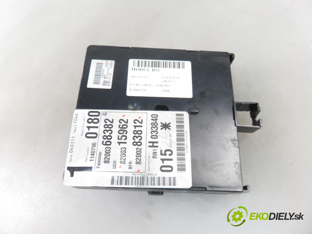 RENAULT ESPACE IV (JK0/1_) VAN 2004 85,00 1.9 dCi 116 - F9Q 820 1870,00 MODUL BSI 8200315962 ; 8200283812