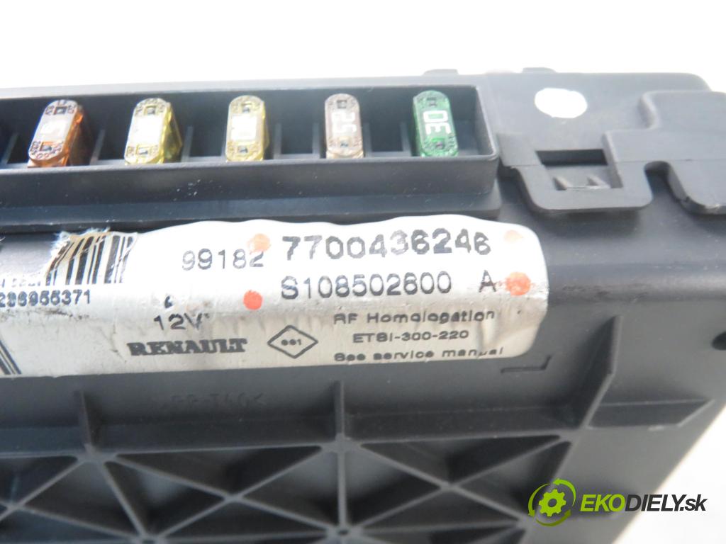 RENAULT SCENIC I (JA0/1_) MINIVAN 1999 72,00 1.9 dTi 98 - F9Q 736 1870,00 MODUL BSI S108502600A ; 770043246