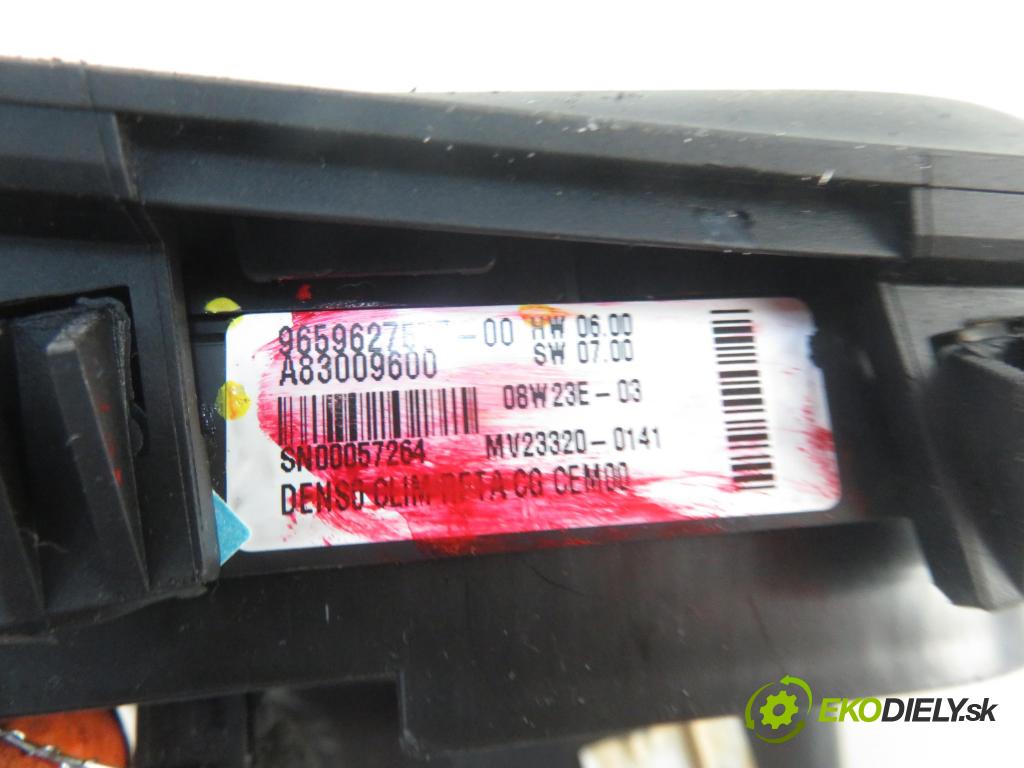 CITROEN C4 Grand Picasso I (UA_) VAN 2008 80,00 1.6 HDi - 9HZ (DV6TED4) 1560,00 Panel kúrenia KLIMATRONIK 9659627577 ; A83009600
