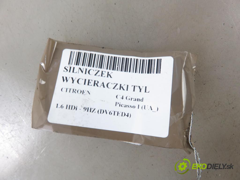 CITROEN C4 Grand Picasso I (UA_) VAN 2008 80,00 1.6 HDi - 9HZ (DV6TED4) 1560,00 motorek stěrače ZADNÍ: 0390201807 ; 9646803180