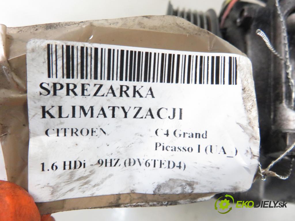 CITROEN C4 Grand Picasso I (UA_) VAN 2008 80,00 1.6 HDi - 9HZ (DV6TED4) 1560,00 KOMPRESOR: klimatizace 9659875880 (Kompresory)