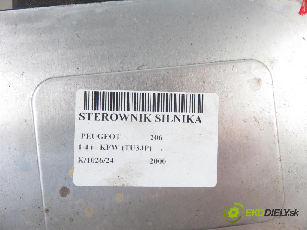PEUGEOT 206 liftback (2A/C) HB 2000 55,00 1.4 75 - KFW 1360,00 Riadiaca jednotka Motor 9643782480 ; 9637706180