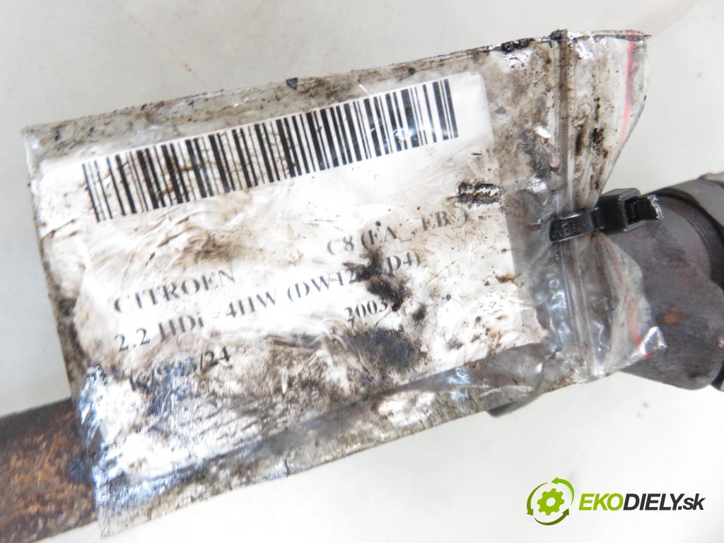 CITROEN C8 (EA_, EB_) VAN 2003 94,00 2.2 HDi - 4HW (DW12TED4) 2179,00 vstrekovač 0445110036 ; 9637277980 (Vstrekovače)