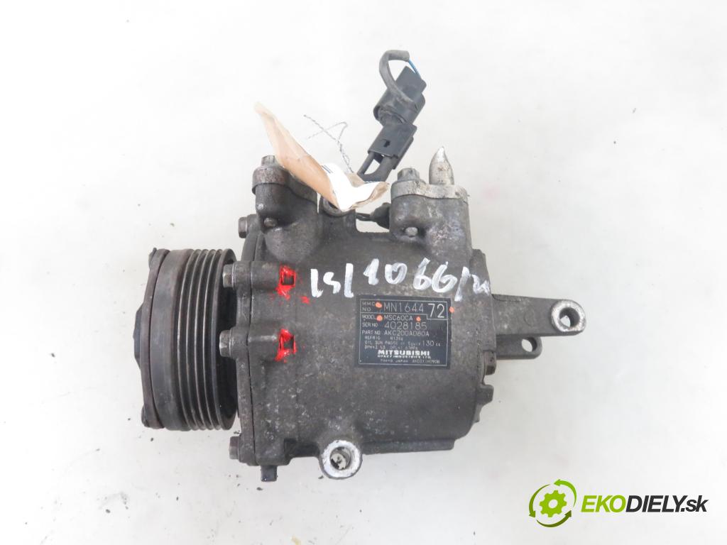 MITSUBISHI COLT VI (Z3_A, Z2_A) HB 2009 70,00 1.3 MIVEC 95 - 4A90 1332,00 KOMPRESOR: klimatizace MSC60CA ; MN164472 (Kompresory)
