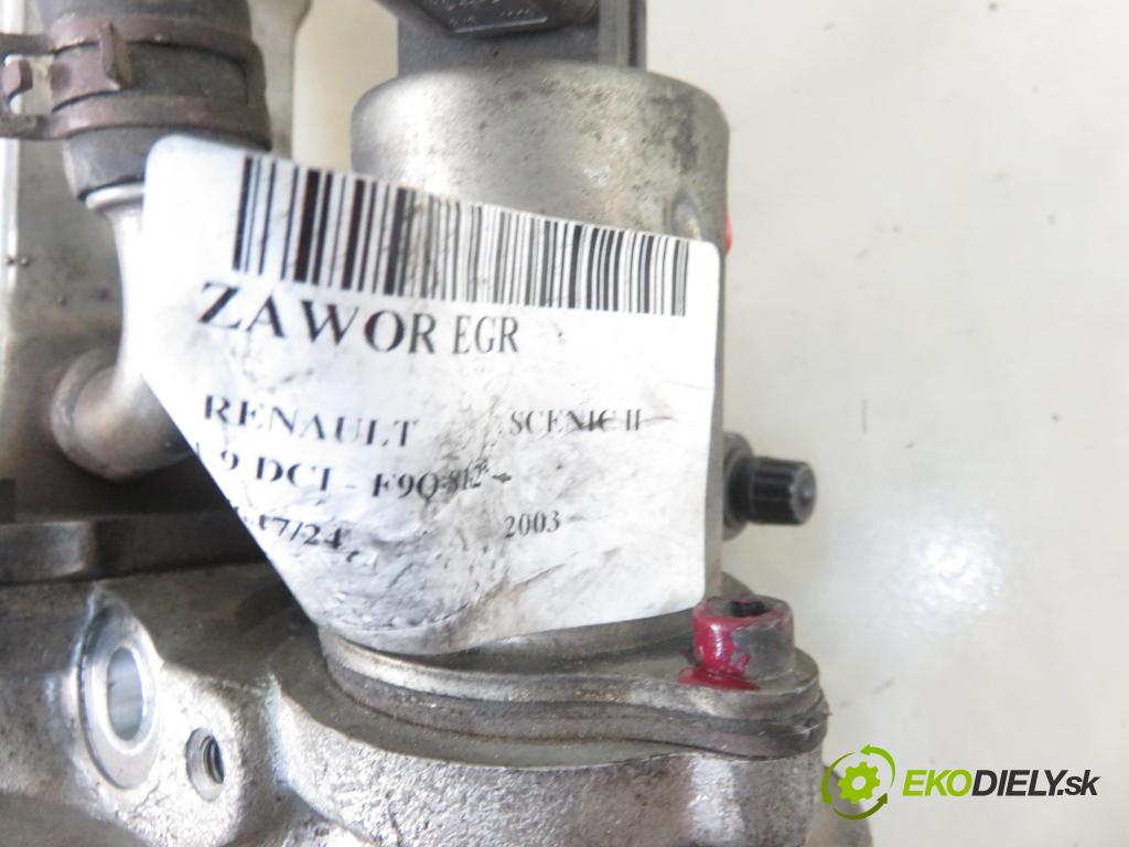RENAULT SCENIC II (JM0/1_) MINIVAN 2003 88,00 1.9 DCI - F9Q 812 1870,00 Chladič spalín 8200360566A ; 7700107471 ; 7284300601