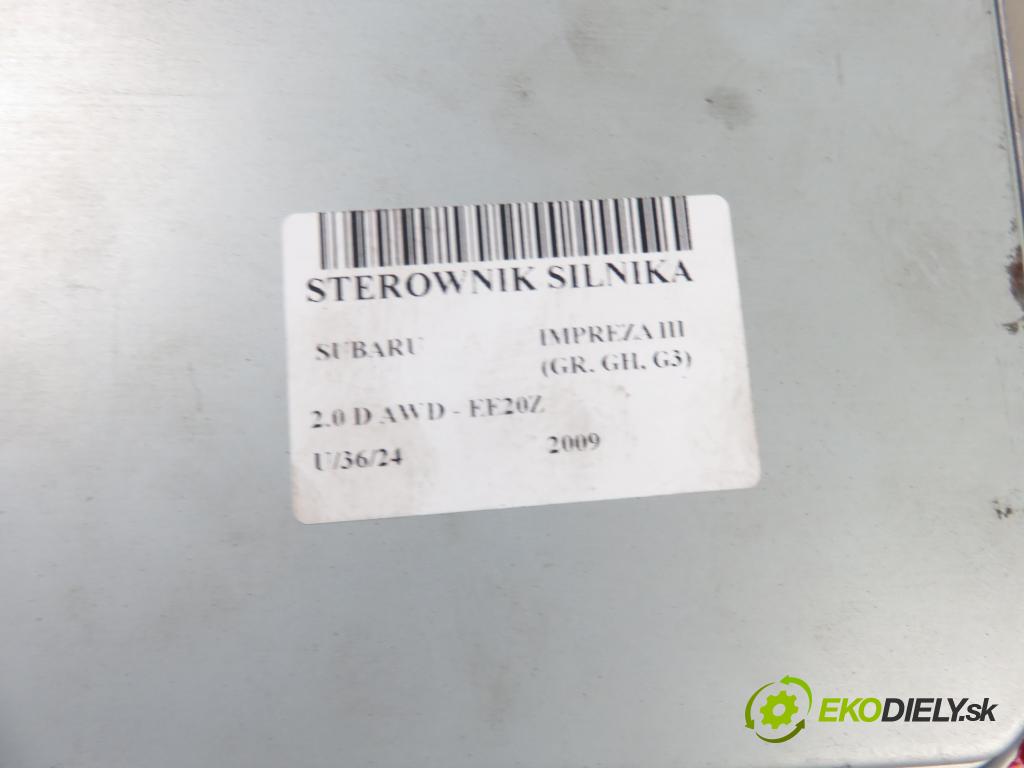 SUBARU IMPREZA liftback (GR, GH, G3) HB 2009 110,00 2.0 D AWD - EE20Z 1998,00 Riadiaca jednotka Motor 2758009472 ; 22611AP280