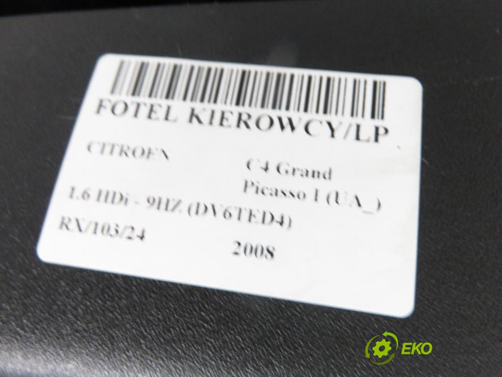 CITROEN C4 Grand Picasso I (UA_) VAN 2008 80,00 1.6 HDi - 9HZ (DV6TED4) 1560,00 Sedadlo šoféri