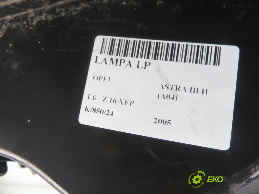 OPEL ASTRA H (A04) HB 2005 77,00 1.6 - Z 16 XEP 1598,00 Svetlo LP