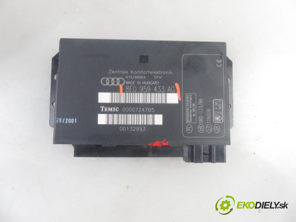 AUDI A4 (8E2, B6) SEDAN 2001 96,00 1.9 TDI PD 130 - AWX 1896,00 MODUL komfortu 8E0959433AG