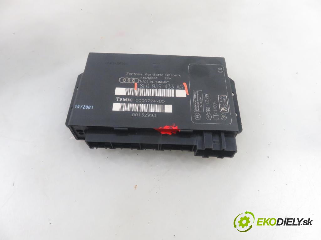 AUDI A4 (8E2, B6) SEDAN 2001 96,00 1.9 TDI PD 130 - AWX 1896,00 MODUL komfortu 8E0959433AG