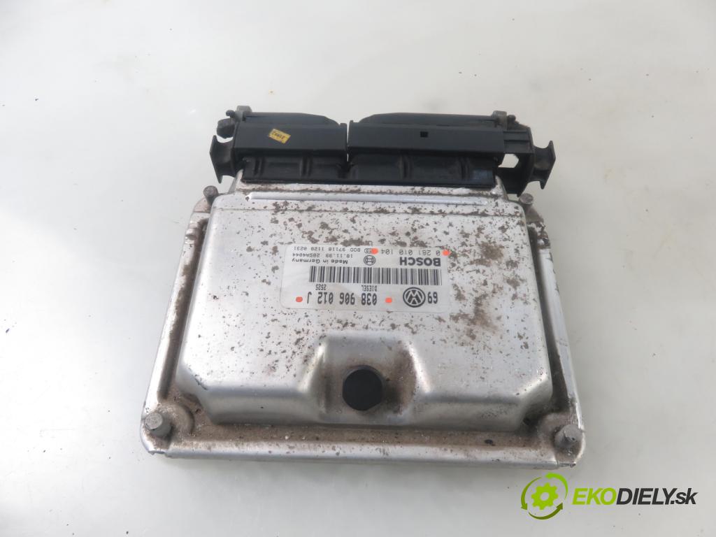 VW GOLF IV Variant (1J5) KOMBI 2000 50,00 1.9 SDI - AQM 1896,00 Riadiaca jednotka Motor 038906012J ; 0281010104