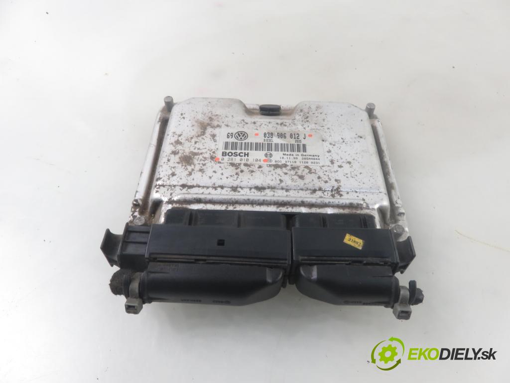 VW GOLF IV Variant (1J5) KOMBI 2000 50,00 1.9 SDI - AQM 1896,00 Riadiaca jednotka Motor 038906012J ; 0281010104