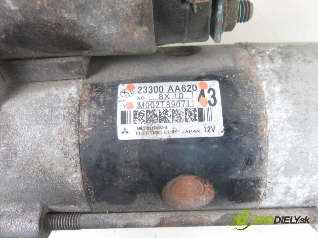 SUBARU IMPREZA liftback (GR, GH, G3) HB 2009 110,00 2.0 D AWD - EE20Z 1998,00 Štartér M002T89071 ; 23300AA620 (Štartéry)