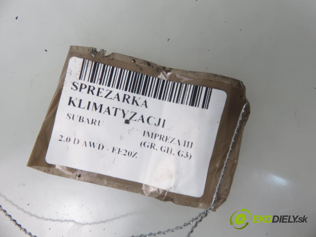 SUBARU IMPREZA liftback (GR, GH, G3) HB 2009 110,00 2.0 D AWD - EE20Z 1998,00 KOMPRESOR: klimatizace DKV10R ; 73111SC000 (Kompresory)