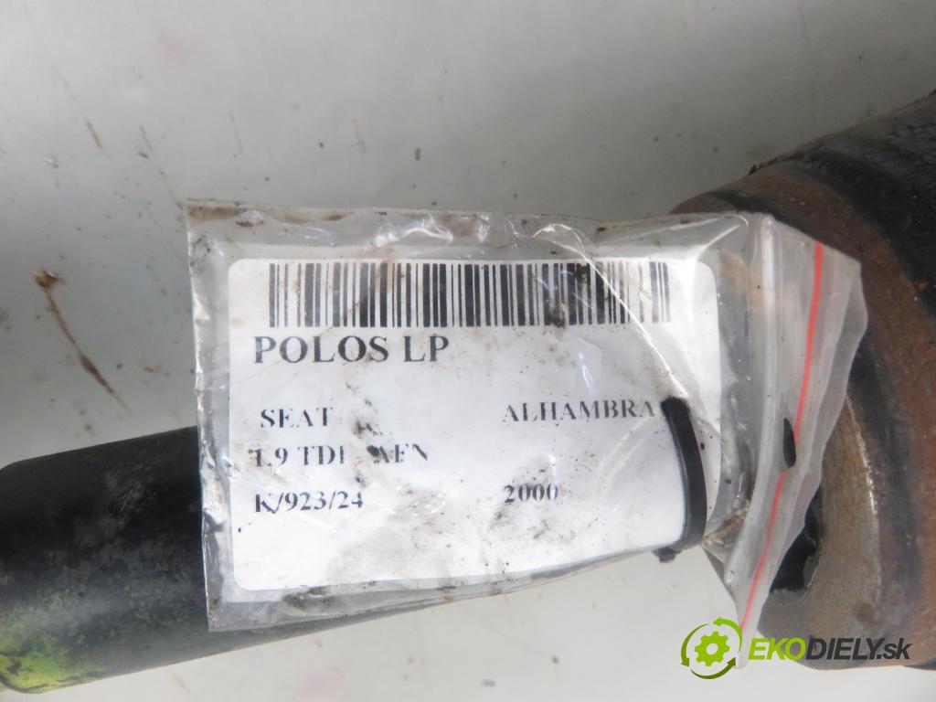 SEAT ALHAMBRA (7V8, 7V9) MINIVAN 2000 81,00 1.9 TDI 110 - AFN 1896,00 Poloos LP