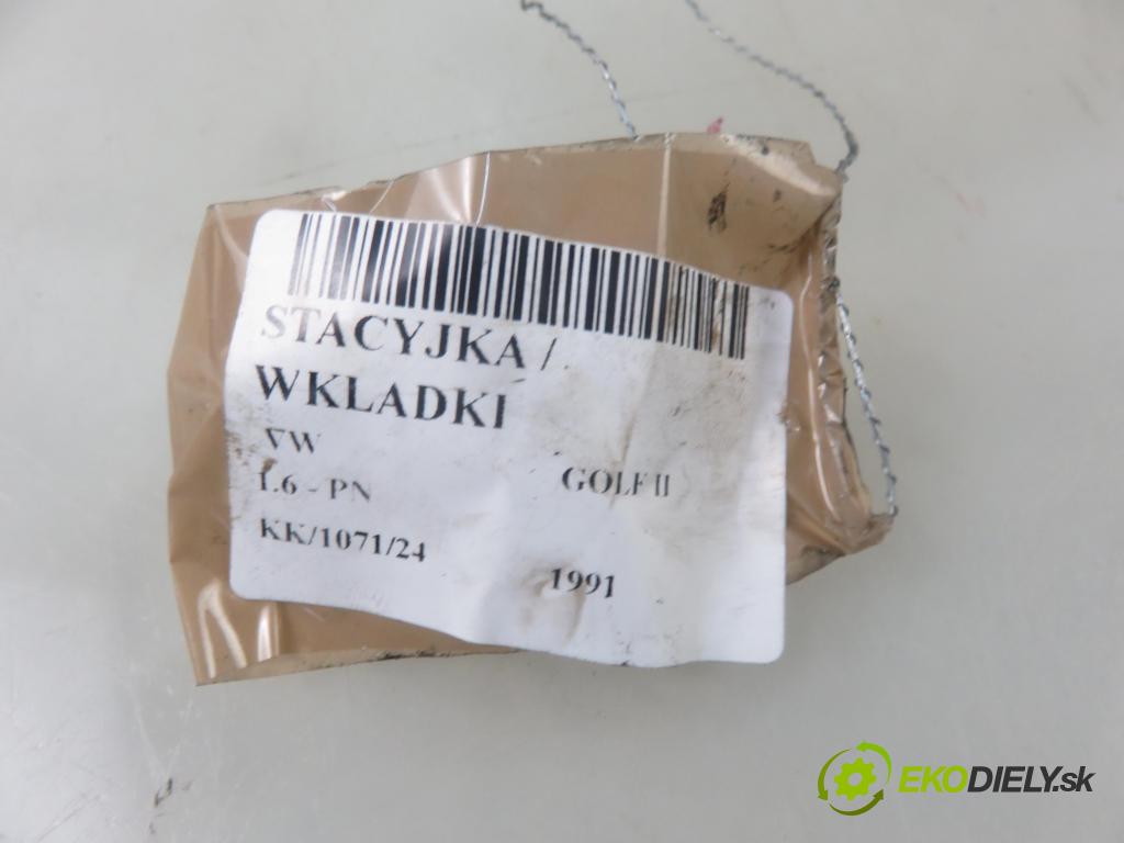 VW GOLF II (19E, 1G1) HB 1991 51,00 1.6 - PN 1595,00 spinačka 357905851 (Spínacie skrinky a kľúče)