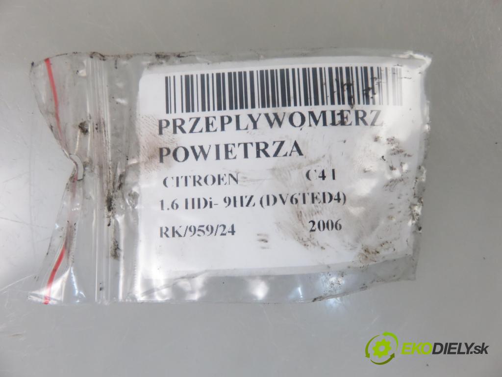 CITROEN C4 I (LC_) HB 2006 80,00 1.6 HDi 109 - 9HZ (DV6TED4) 1560,00 váha vzduchu vzduchu 72834204 ; 9650010780