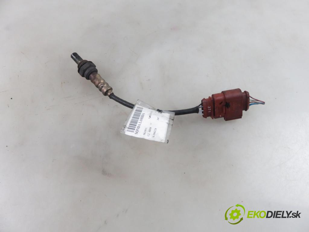 SKODA FABIA II (542) HB 2007 44,00 1.2 - BBM 1198,00 sonda lambda 08D906265A (Lambda sondy)