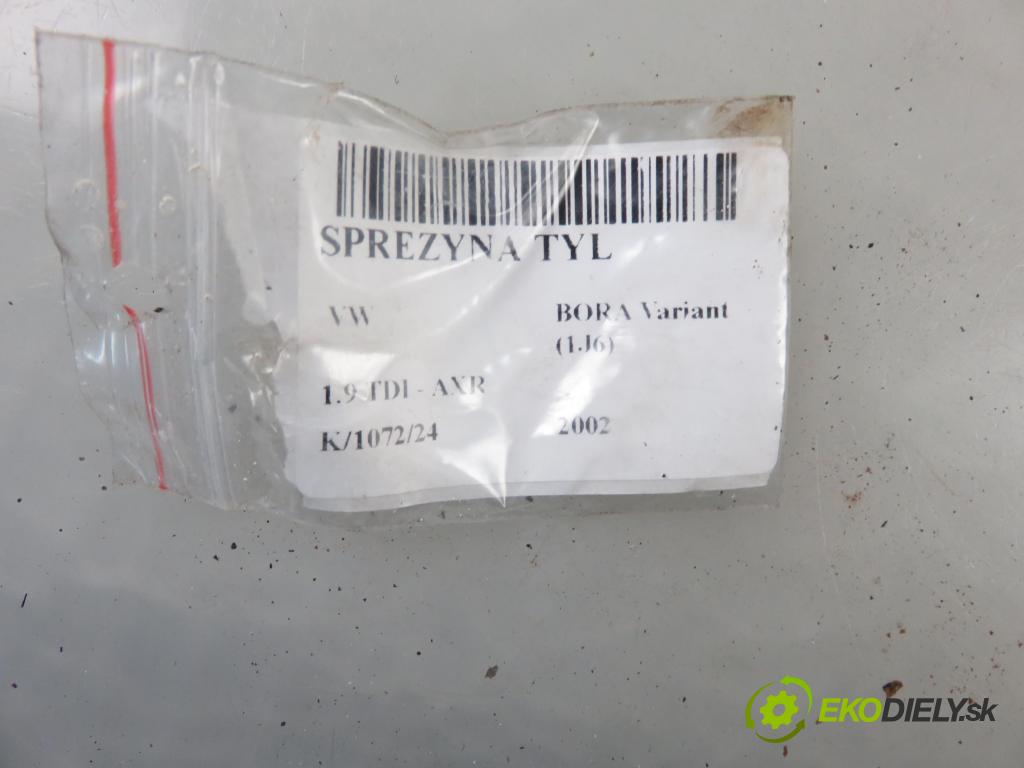 VW BORA Variant (1J6) KOMBI 2002 74,00 1.9 TDI - AXR 1896,00 Pružina zadné