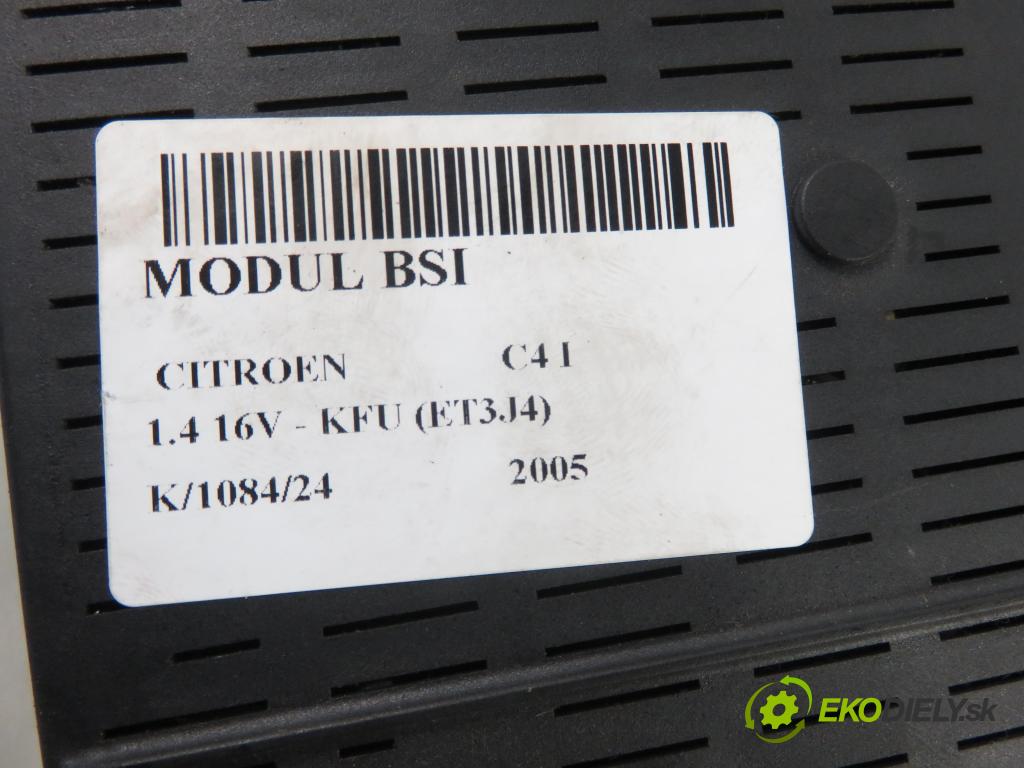 CITROEN C4 I (LC_) HB 2005 65,00 1.4 16V 88 - KFU 1360,00 MODUL BSI 9660105980