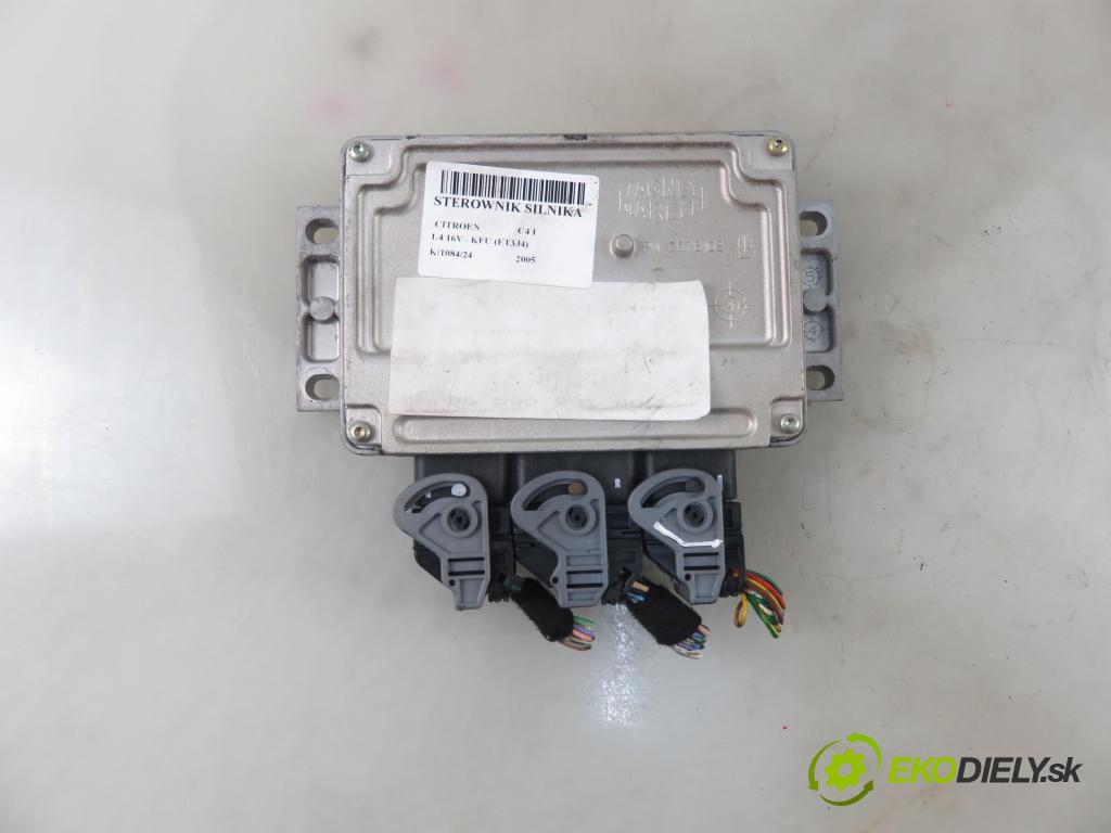 CITROEN C4 I (LC_) HB 2005 65,00 1.4 16V 88 - KFU 1360,00 řídící jednotka motora 16735054 ; 9659099180 ; IAW6LP205