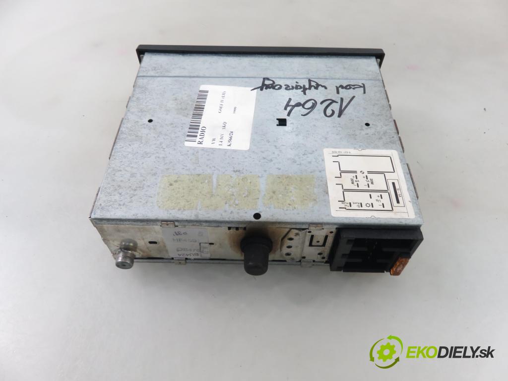VW GOLF IV (1J1) HB 1999 55,00 1.4 16V 75 - AKQ 1390,00 RADIO