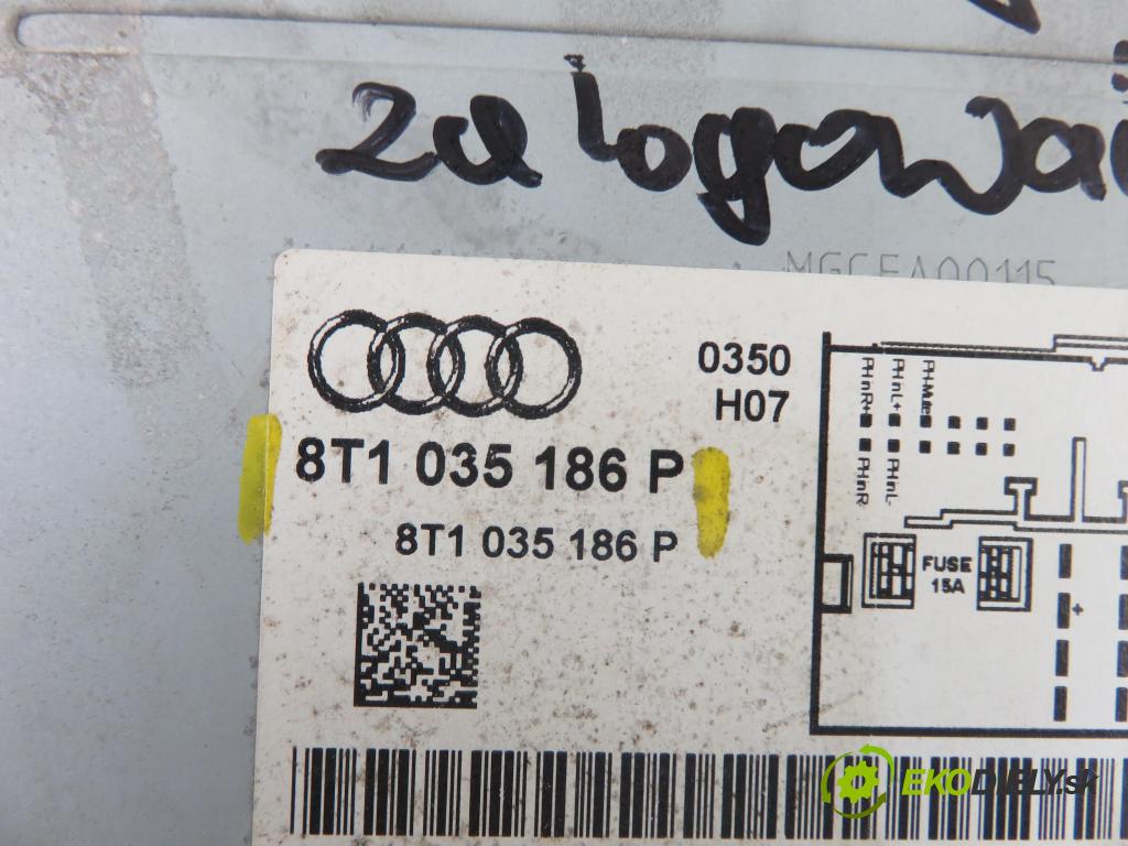 AUDI Q5 (8R) SUV 2011 125,00 2.0 TDI quattro - CGLB 1968,00 RADIO CD 8T1035186P
