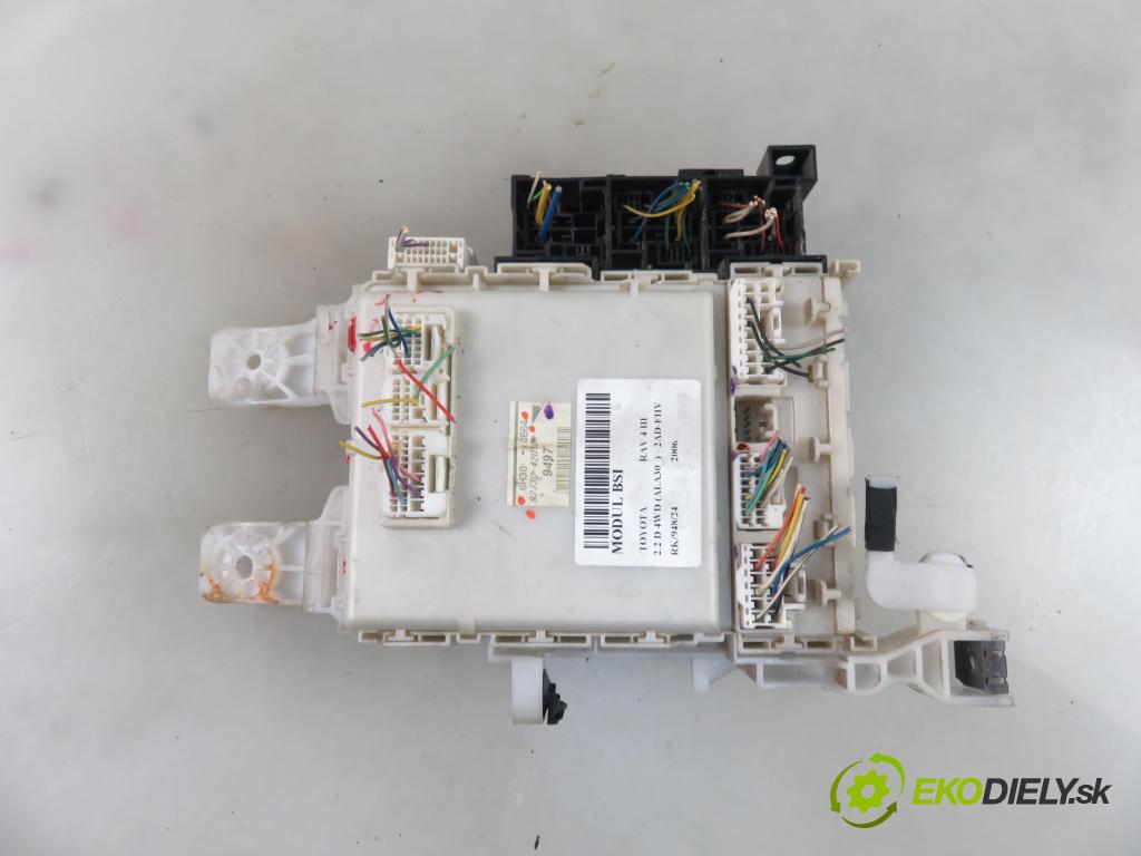 TOYOTA RAV 4 III (_A3_) SUV 2006 130,00 2.2 D 4WD 177 - 2AD-FHV 2231,00 MODUL BSI 8273042010 ; 6H300664 ; 8198046010