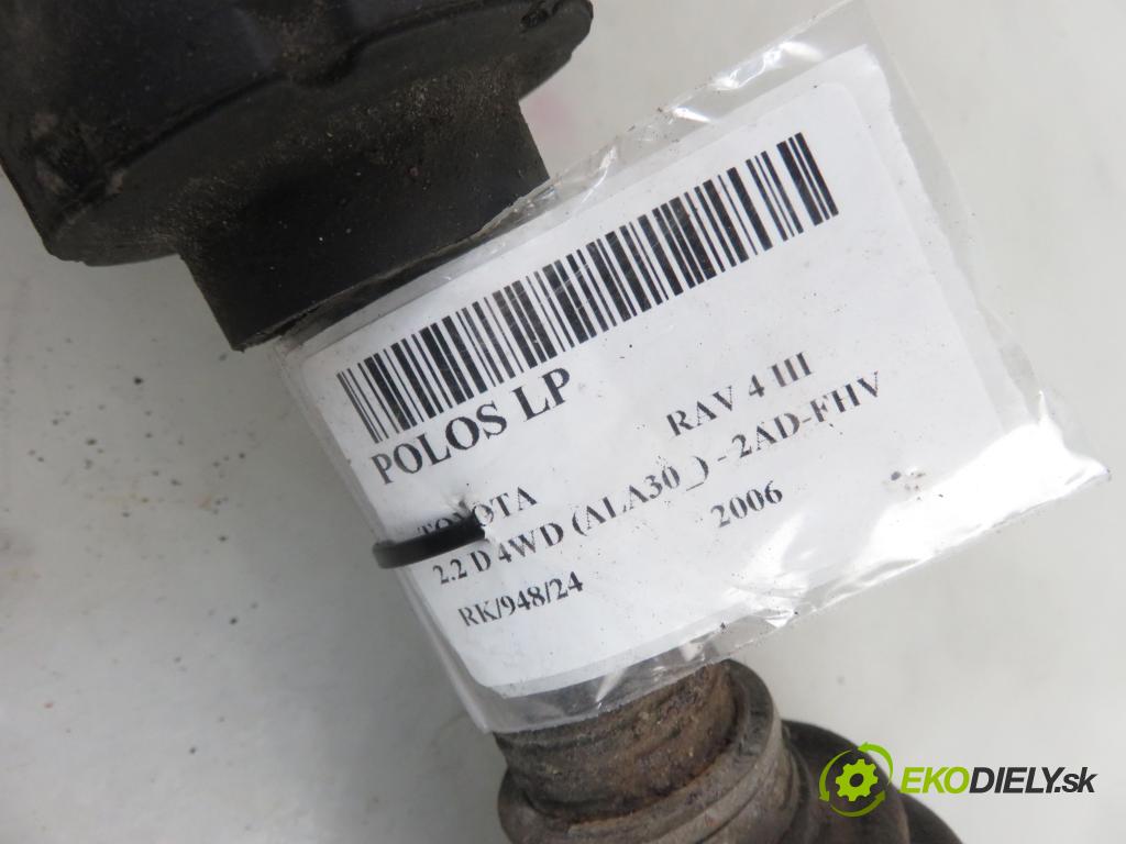 TOYOTA RAV 4 III (_A3_) SUV 2006 130,00 2.2 D 4WD 177 - 2AD-FHV 2231,00 Poloos LP