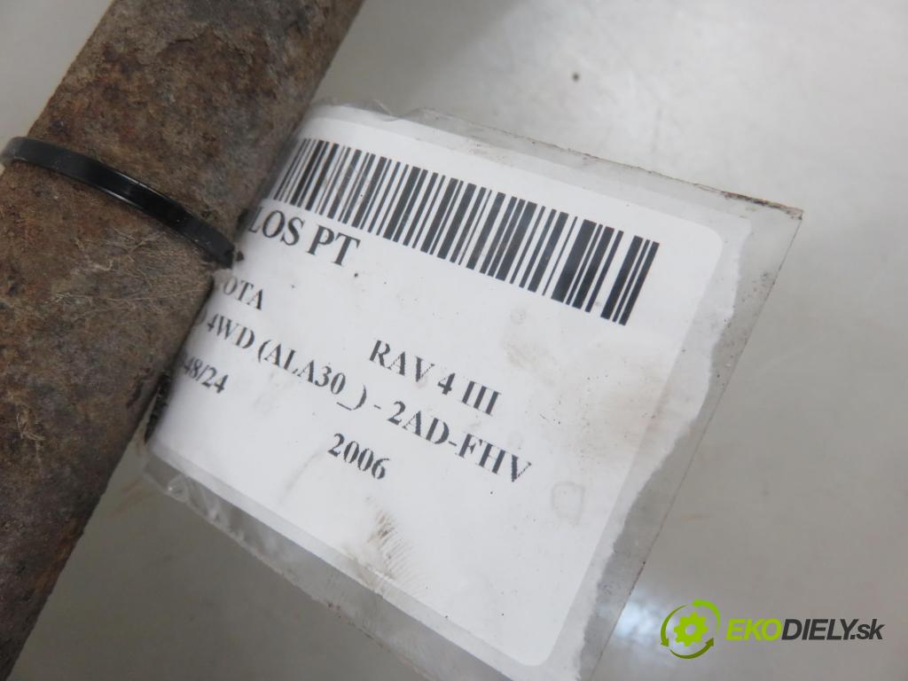 TOYOTA RAV 4 III (_A3_) SUV 2006 130,00 2.2 D 4WD 177 - 2AD-FHV 2231,00 Poloos pravé zadné