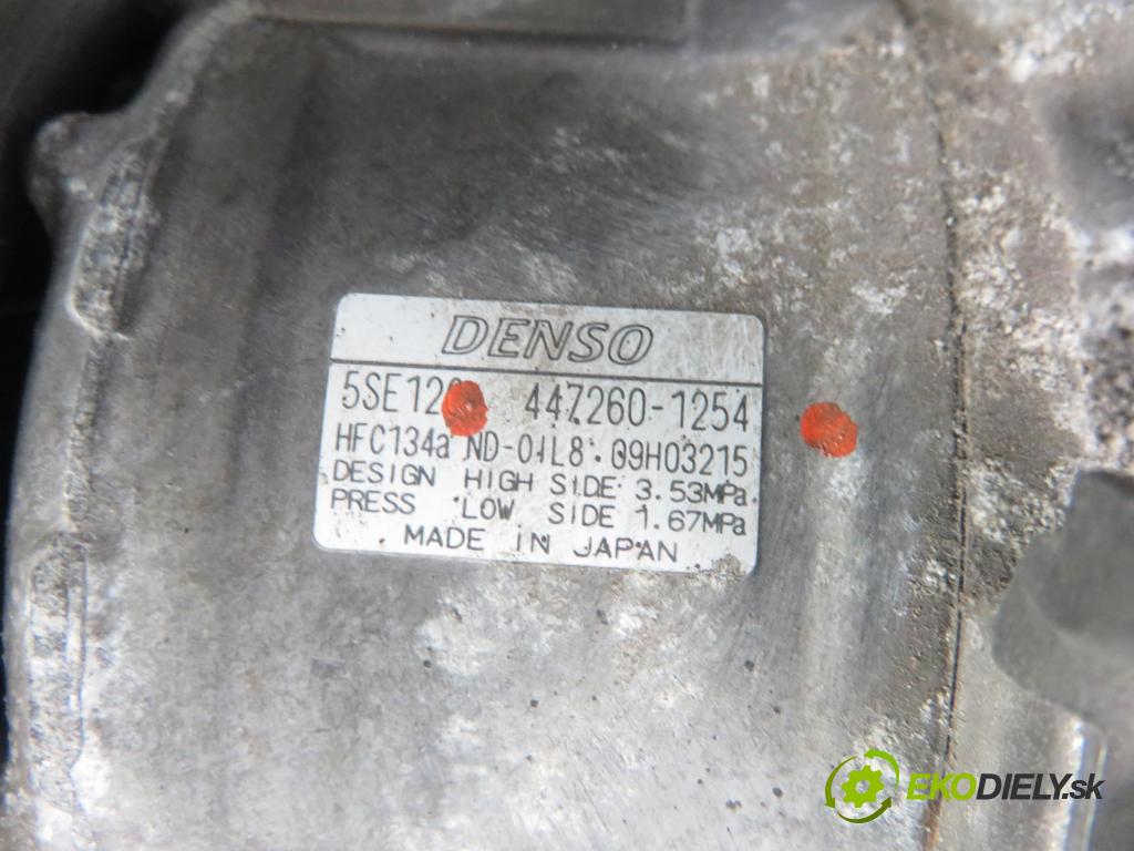 TOYOTA RAV 4 III (_A3_) SUV 2006 130,00 2.2 D 4WD 177 - 2AD-FHV 2231,00 KOMPRESOR: klimatizace 4472601254 (Kompresory)