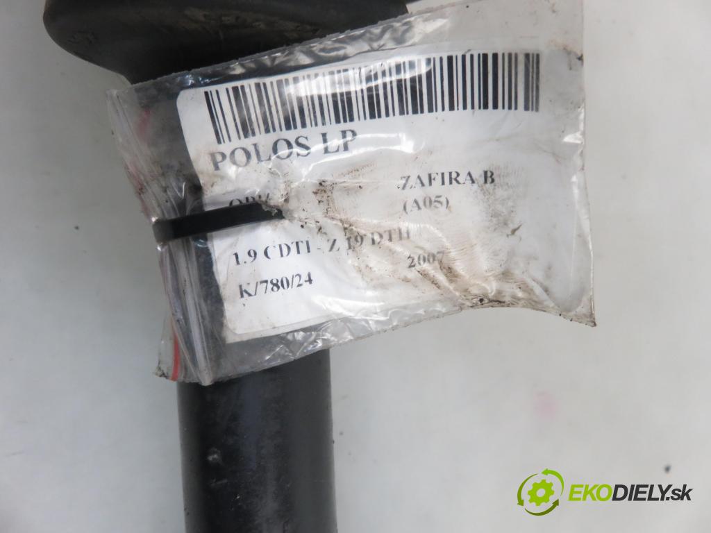 OPEL ZAFIRA B (A05) MINIVAN 2007 110,00 1.9 CDTI 150 - Z 19 DTH 1910,00 Poloos LP