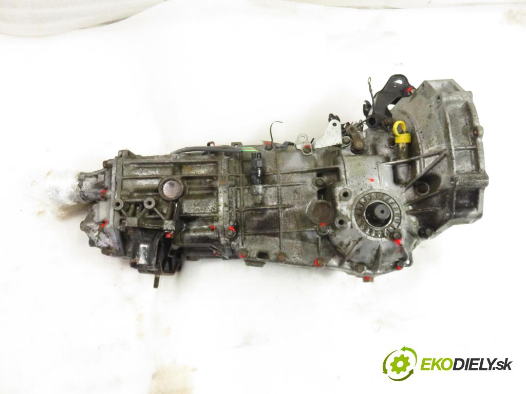 SUBARU IMPREZA kombi (GG) KOMBI 2002 0,00 1.6 AWD - EJ161 1597,00 Prevodovka MANUALNA TY754XY2AC