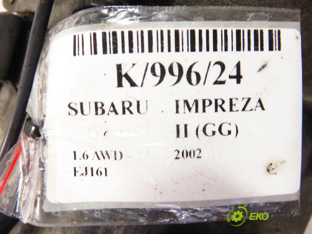 SUBARU IMPREZA kombi (GG) KOMBI 2002 0,00 1.6 AWD - EJ161 1597,00 Prevodovka MANUALNA TY754XY2AC
