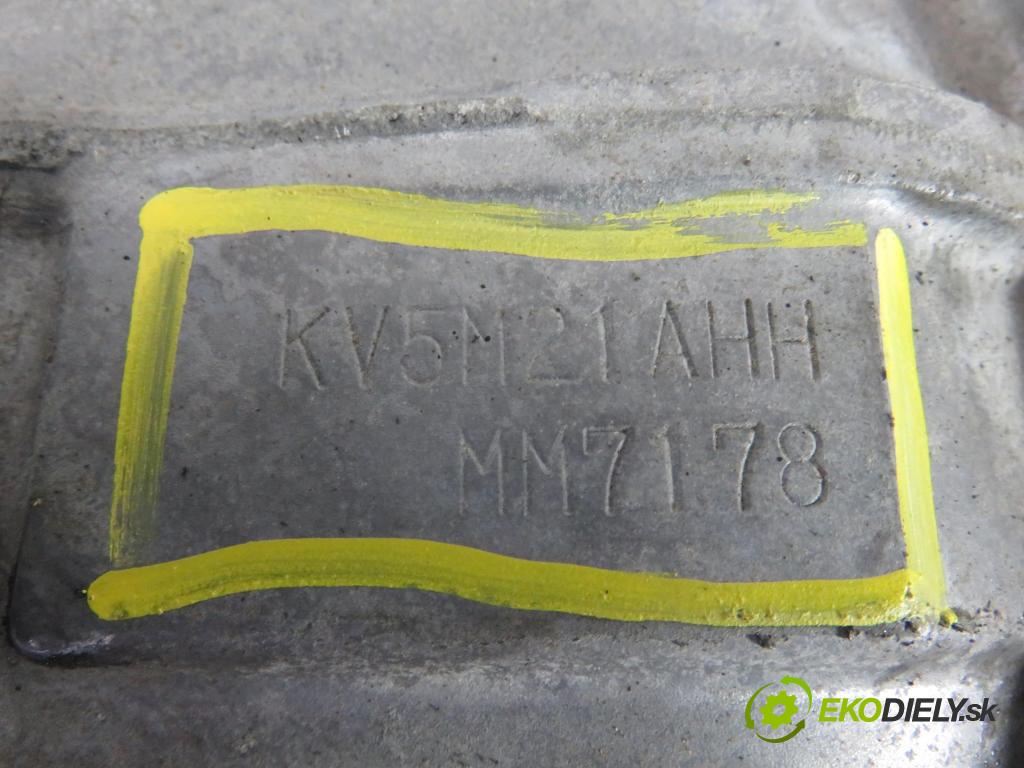MITSUBISHI PAJERO PININ (H6_W, H7_W) TERENOWY 2000 88,00 1.8 GDI (H66W, H76W) - 4G93 (GDI) 1834,00 Prevodovka MANUALNA KV5M21AHH