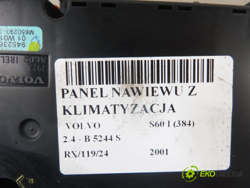 VOLVO S60 I (384) SEDAN 2001 125,00 2.4 - B 5244 S 2435,00 Panel kúrenia KLIMATIZACE: 9452368