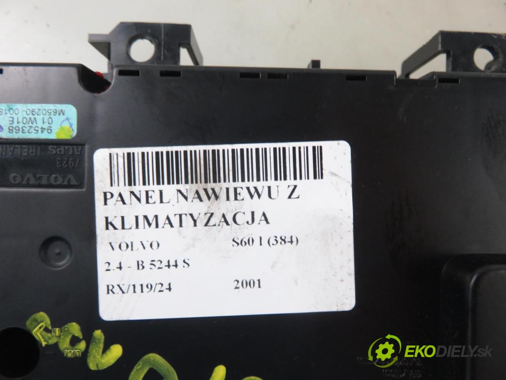 VOLVO S60 I (384) SEDAN 2001 125,00 2.4 - B 5244 S 2435,00 Panel kúrenia KLIMATIZACE: 9452368
