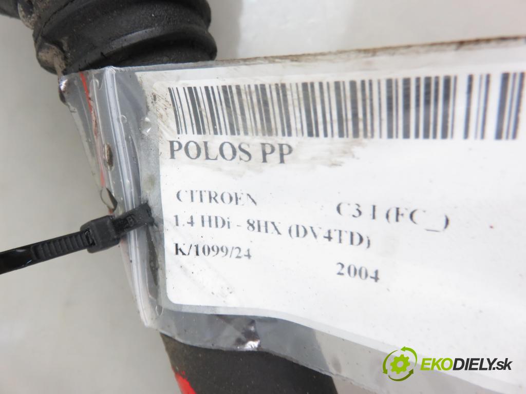 CITROEN C3 I (FC_) HB 2004 50,00 1.4 HDi 8V - 8HX 1398,00 Poloos PP 9650624180