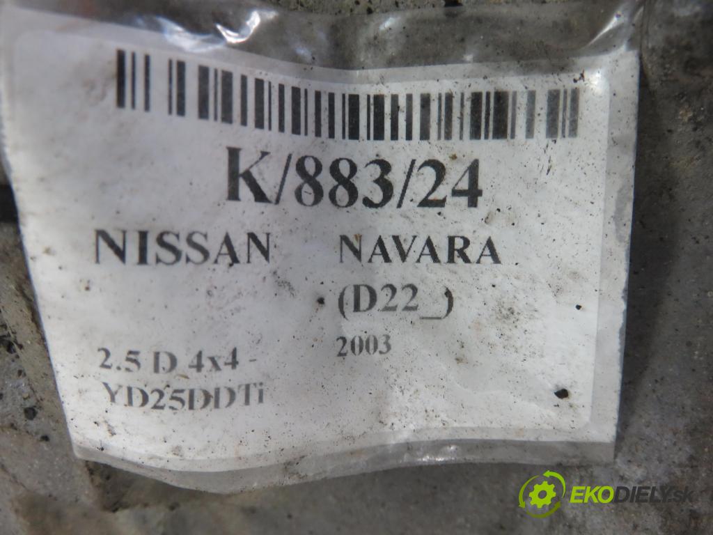 NISSAN NAVARA (D22_) PICK-UP 2003 98,00 2.5 D 4x4 - YD25DDTi 2488,00 Prevodovka MANUALNA