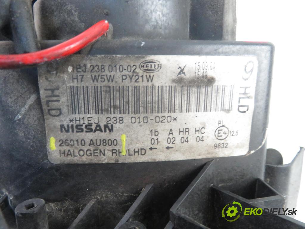 NISSAN PRIMERA Hatchback (P12) LIFTBACK 2005 0,00 1.8 - QG18DE 1769,00 Svetlo PP 26010AU800